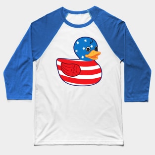 American Rubber Ducky USA Baseball T-Shirt